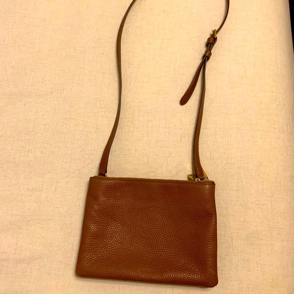 Fossil Leather Crossbody Bag